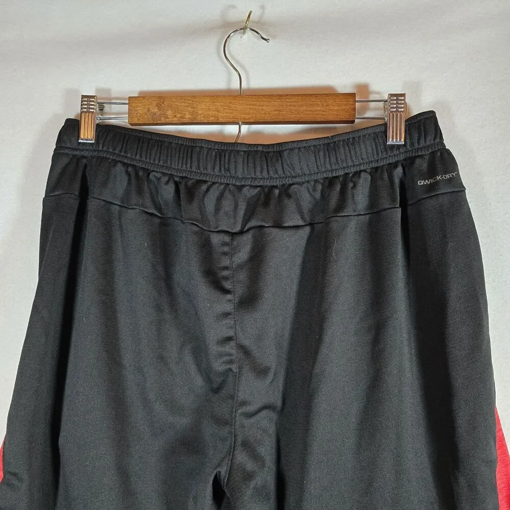 Layer 8 Qwick Dry Boys Shorts Size Large, Black And Red Comfortable